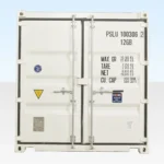 10Ft X 8Ft Shipping Container (One Trip) – White - Image 2