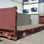 40Ft Used Collapsible Flat Rack Containers - Image 2