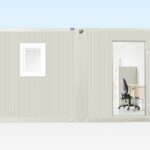 6.5M X 4.6M Side Linked Flat Pack Office Container - Image 3