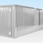 6M X 2.1M End Linked Flat Packed Container Bundle (Galvanized) - Image 5