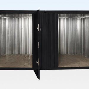 3M X 4.2M Side Linked Flat Pack Container (Powder Coated)