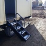 20ft Mobile Office Container With Trailer - Image 2