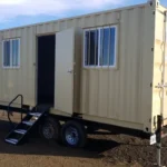 20ft Mobile Office Container With Trailer - Image 4