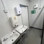 2+1 Steel Toilet Cabin 12Ft x 9Ft - Image 2