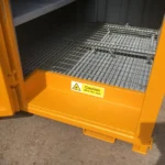 7ft x 5ft (2.2m x 1.6m) Secure Walk In Steel Chem store/Hazardous Material Store - Image 2
